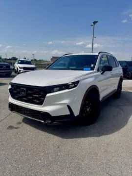 White 2025 Honda CR-V Hybrid Sport-L for sale in Lee's Summit, MO