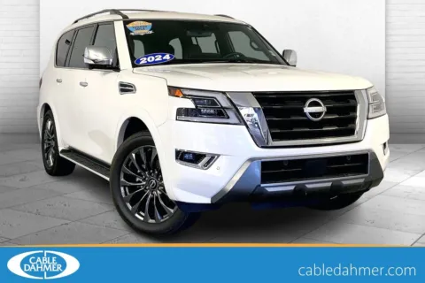 White 2024 Nissan Armada Platinum for sale in Lee's Summit, MO