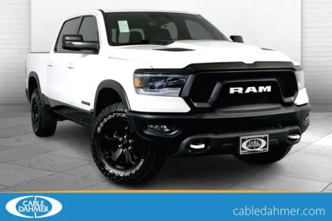 White 2022 RAM 1500 Rebel for sale in Lee's Summit, MO