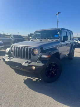 Silver 2021 Jeep Wrangler Unlimited Sport Altitude for sale in Lee's Summit, MO
