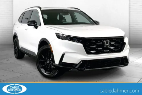 White 2025 Honda CR-V Hybrid Sport-L for sale in Lee's Summit, MO