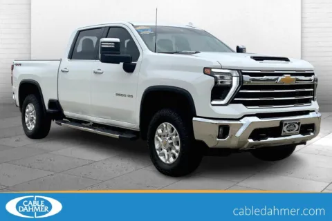White 2024 Chevrolet Silverado 2500 HD LTZ for sale in Topeka, KS
