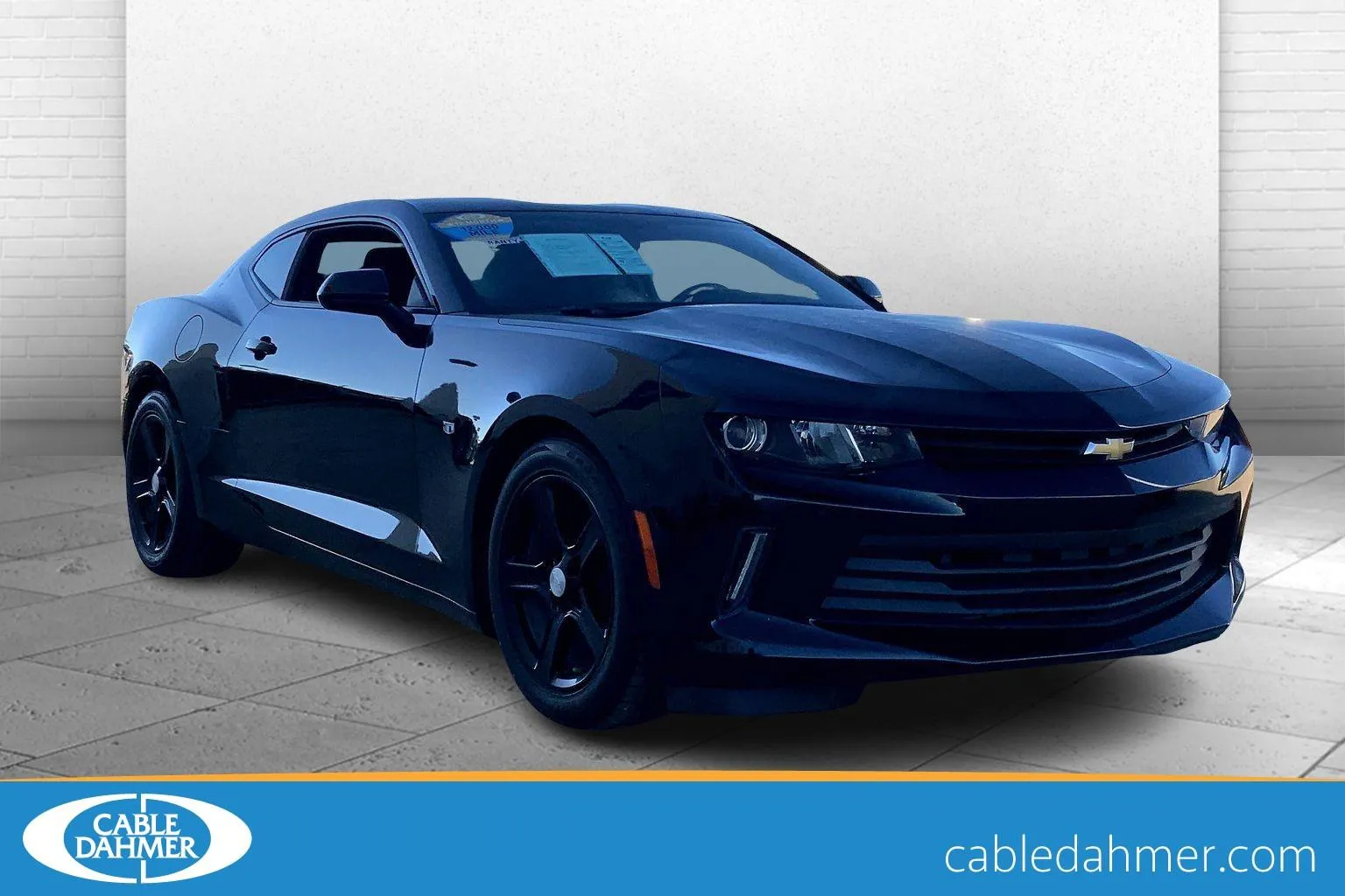 Black 2016 Chevrolet Camaro 1LT for sale in Topeka, KS