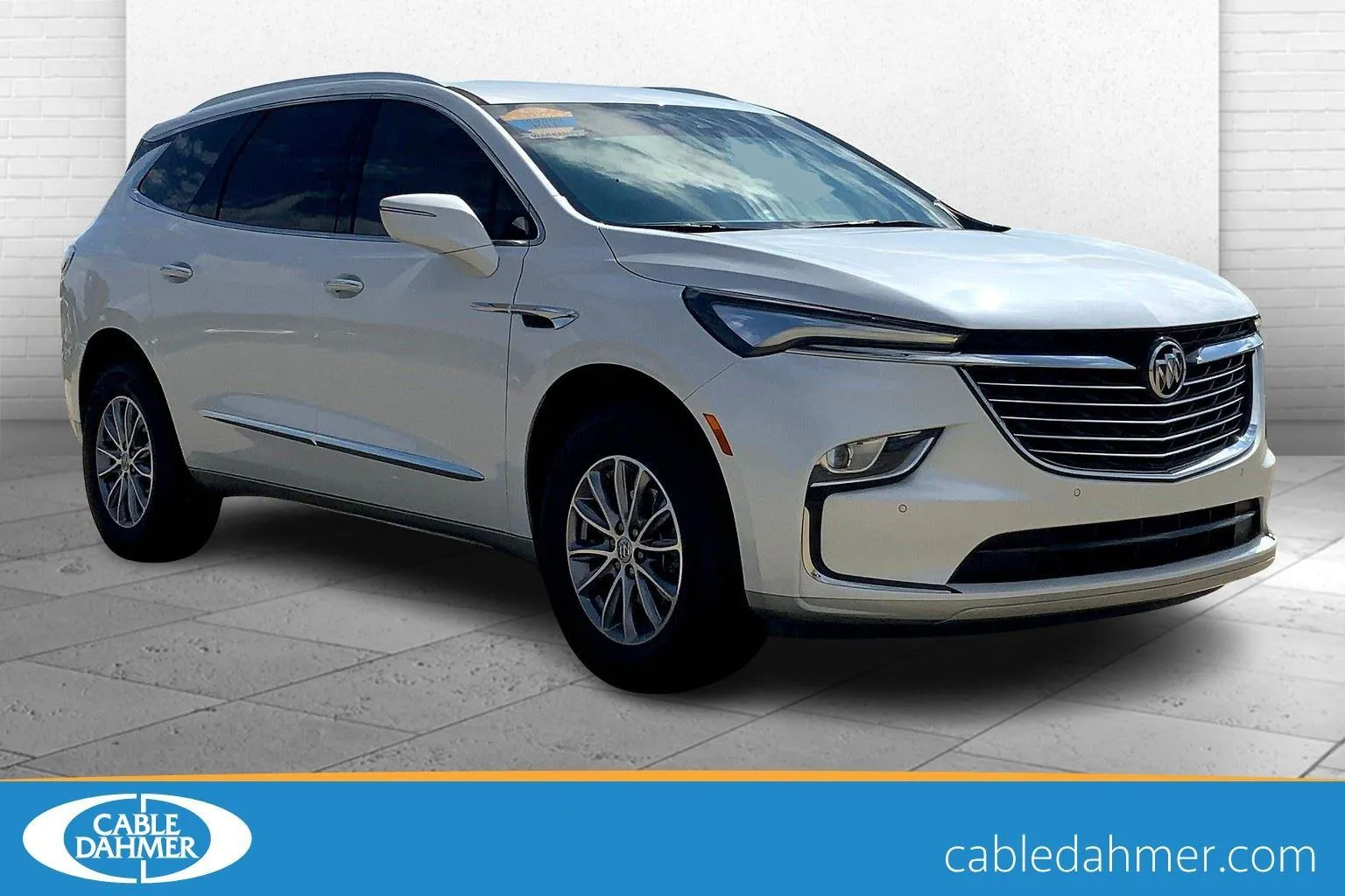 White 2023 Buick Enclave Essence for sale in Topeka, KS