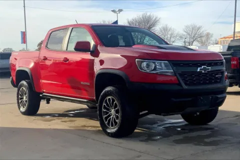 Red 2018 Chevrolet Colorado 4WD ZR2 for sale in Topeka, KS