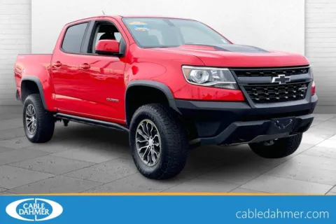 Red 2018 Chevrolet Colorado 4WD ZR2 for sale in Topeka, KS