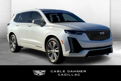 White 2023 Cadillac XT6 Premium Luxury for sale in Topeka, KS