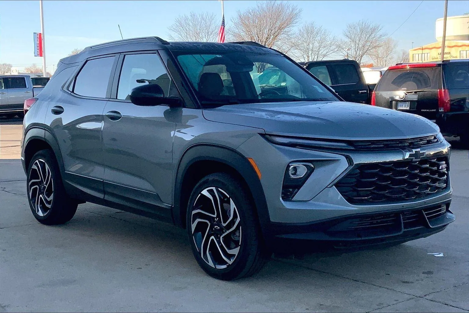 Gray 2024 Chevrolet Trailblazer RS for sale in Topeka, KS