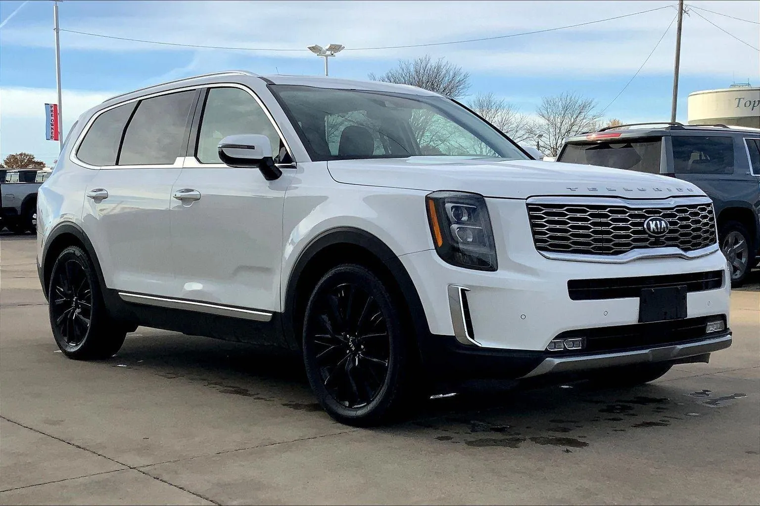 White 2020 Kia Telluride SX for sale in Topeka, KS