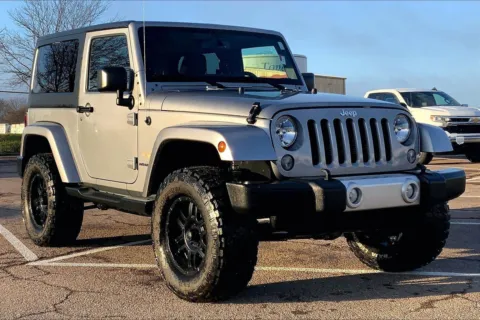 Silver 2015 Jeep Wrangler Sahara for sale in Topeka, KS