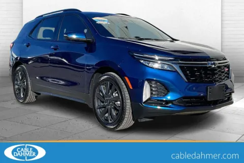 Blue 2023 Chevrolet Equinox RS for sale in Topeka, KS