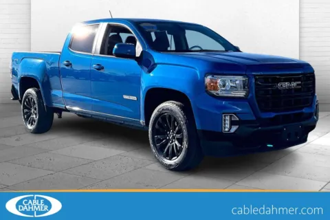 Blue 2021 GMC Canyon Elevation for sale in Topeka, KS