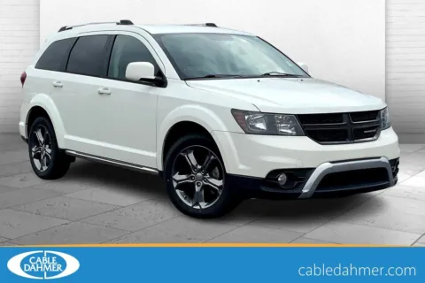 White 2016 Dodge Journey Crossroad for sale in Topeka, KS