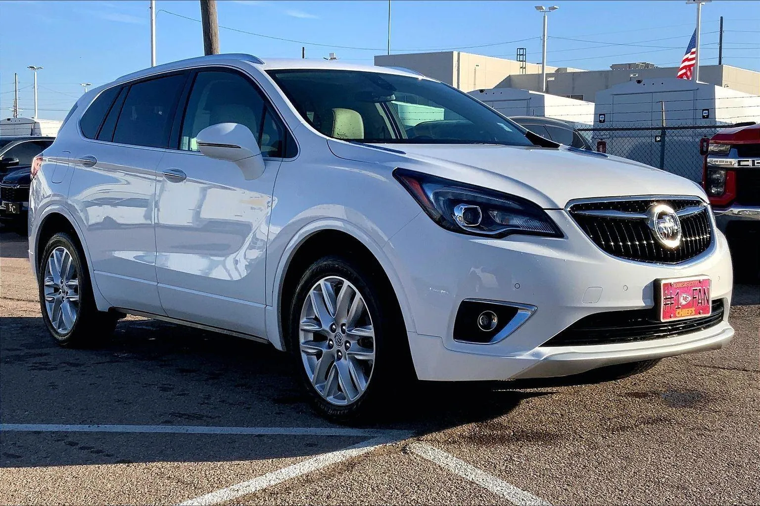 White 2020 Buick Envision Premium for sale in Topeka, KS