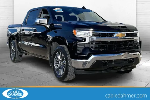 Black 2023 Chevrolet Silverado 1500 LT (2FL) for sale in Topeka, KS