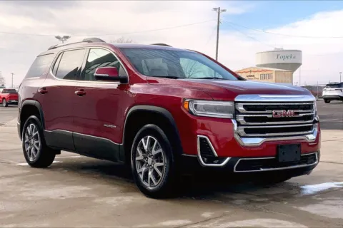 Red 2023 GMC Acadia SLT for sale in Topeka, KS