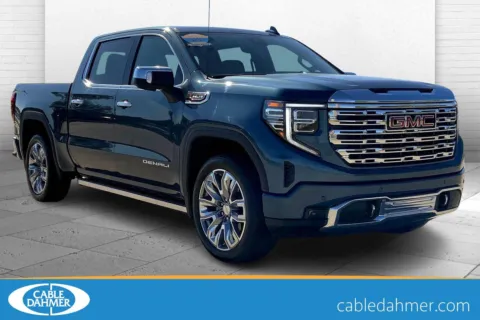 Blue 2024 GMC Sierra 1500 Denali for sale in Topeka, KS