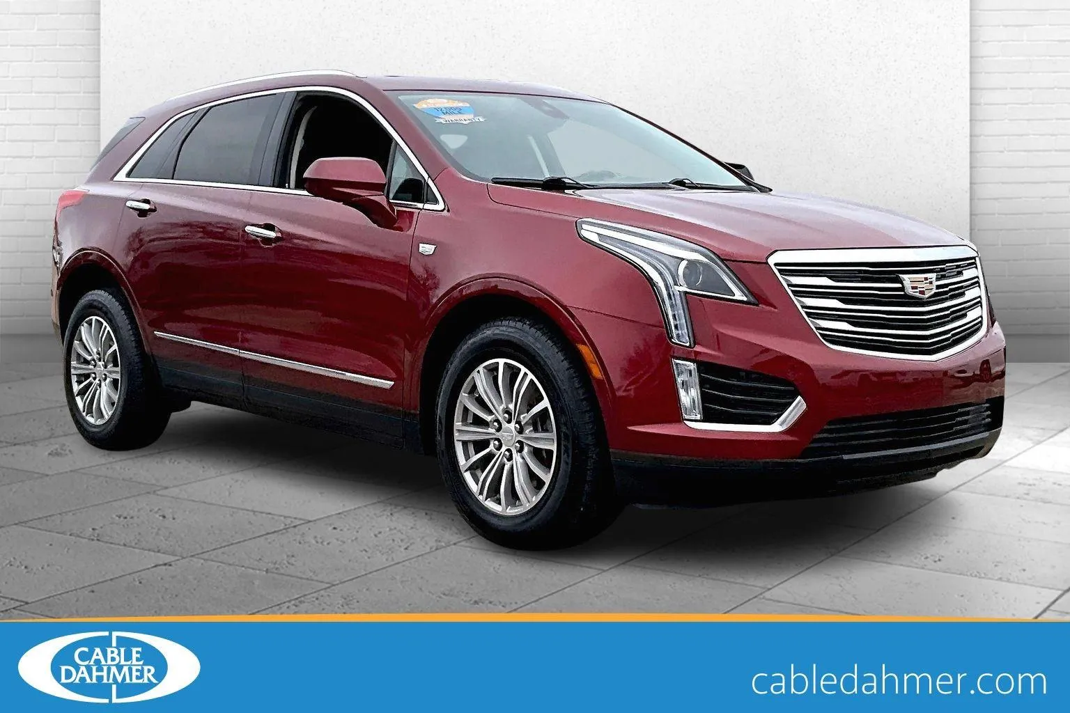 Red 2017 Cadillac XT5 Luxury AWD for sale in Topeka, KS