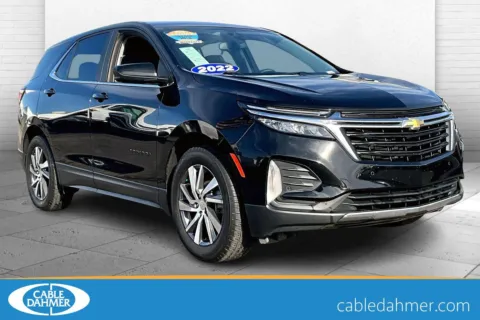 Black 2022 Chevrolet Equinox LT for sale in Topeka, KS
