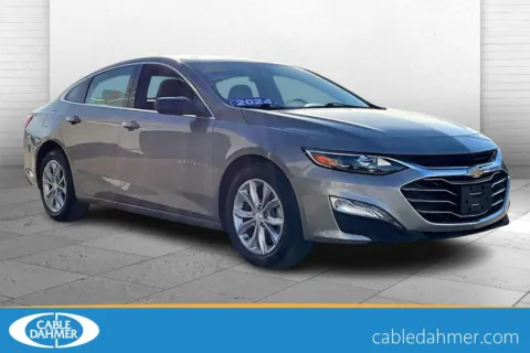 Gray 2024 Chevrolet Malibu 1LT for sale in Topeka, KS