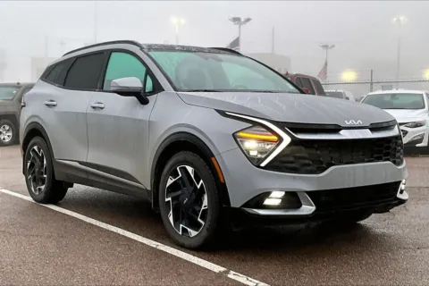 Gray 2024 Kia Sportage SX-Prestige for sale in Topeka, KS