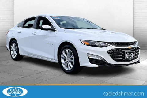 White 2023 Chevrolet Malibu LT for sale in Topeka, KS