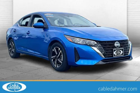 Blue 2024 Nissan Sentra SV for sale in Topeka, KS