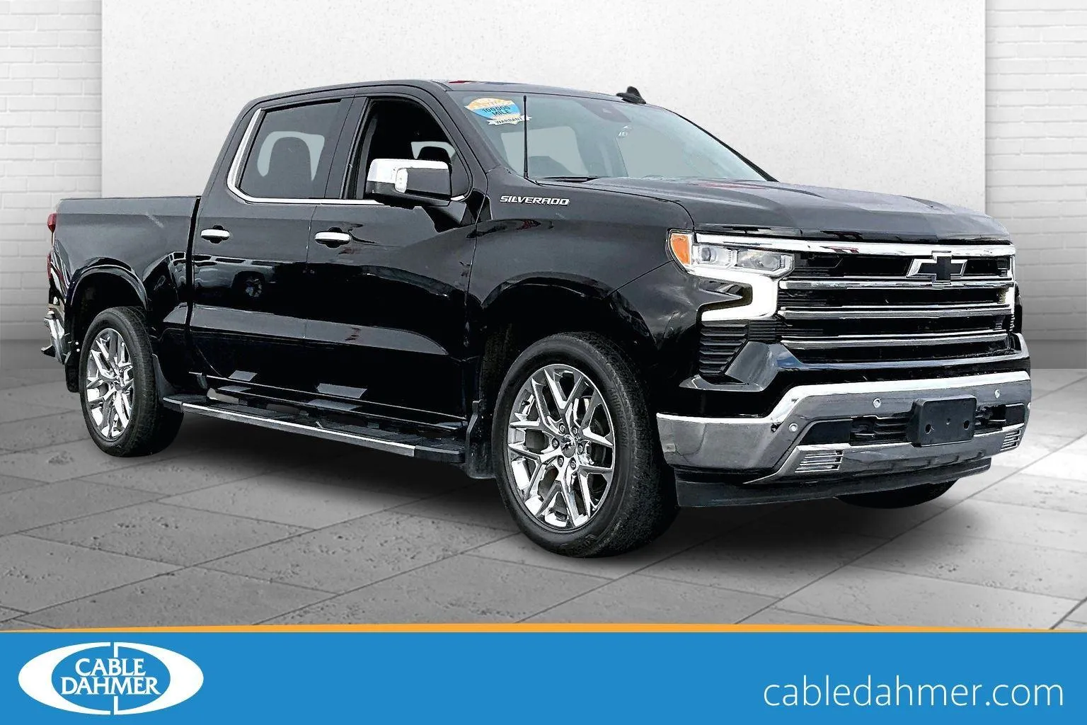 Black 2022 Chevrolet Silverado 1500 LTZ for sale in Topeka, KS