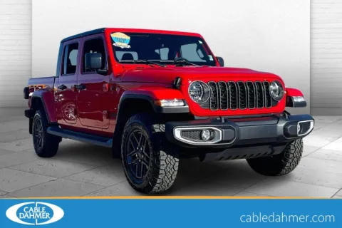 Red 2024 Jeep Gladiator Sport S for sale in Topeka, KS