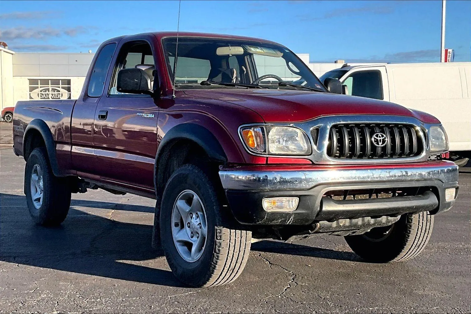 Red 2003 Toyota Tacoma ACC CAB 4WD V6 AT for sale in Topeka, KS