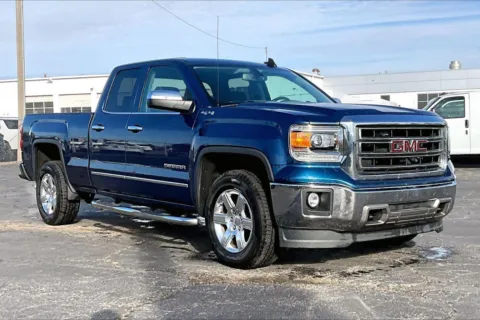 Blue 2015 GMC Sierra 1500 SLT for sale in Topeka, KS