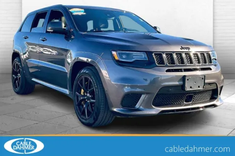 Gray 2018 Jeep Grand Cherokee Trackhawk for sale in Topeka, KS