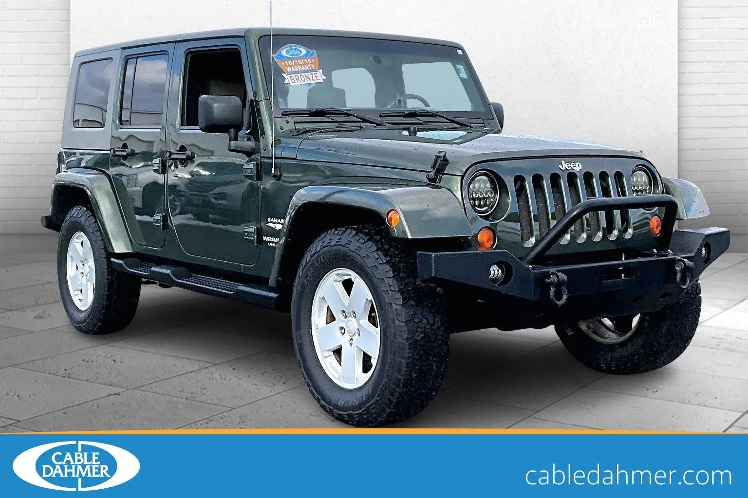 Green 2008 Jeep Wrangler Unlimited Sahara for sale in Topeka, KS