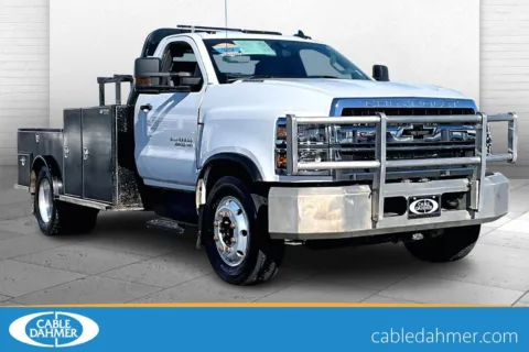 White 2019 Chevrolet Silverado 4500 HD Work Truck for sale in Topeka, KS