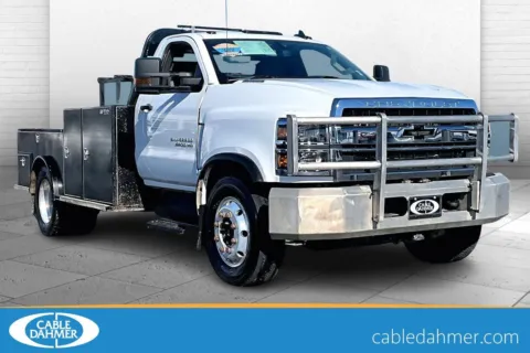White 2019 Chevrolet Silverado 4500 HD Work Truck for sale in Topeka, KS
