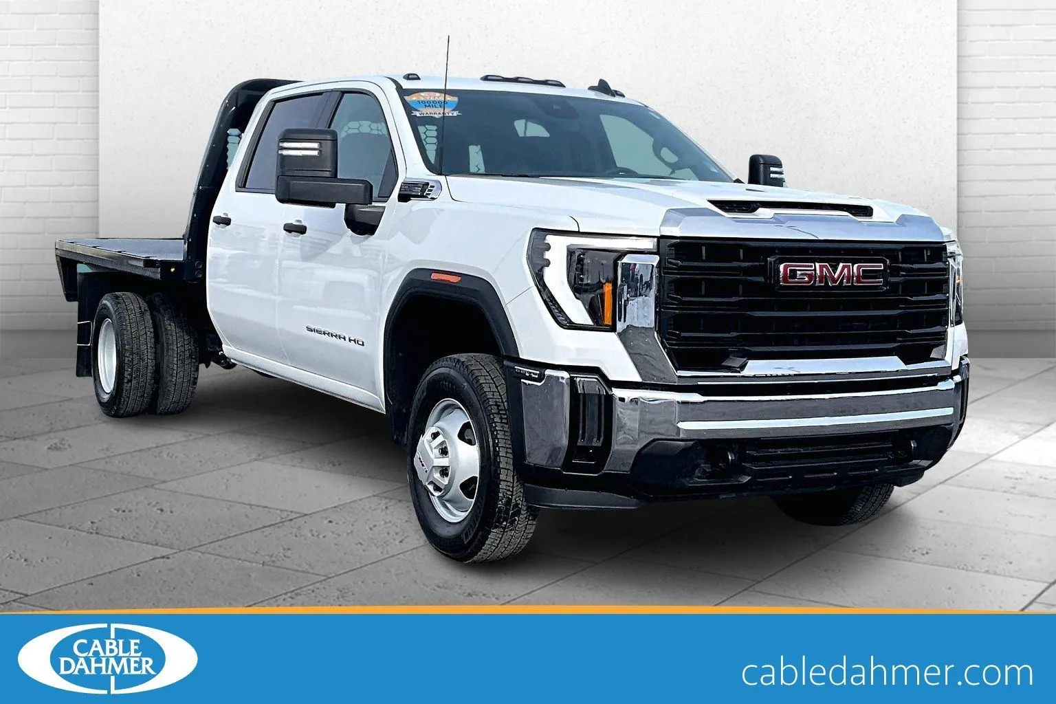 White 2026 GMC Sierra 3500 HD Chassis Cab Pro for sale in Topeka, KS