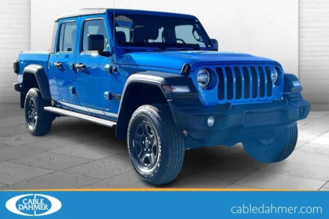 Blue 2021 Jeep Gladiator Sport for sale in Topeka, KS