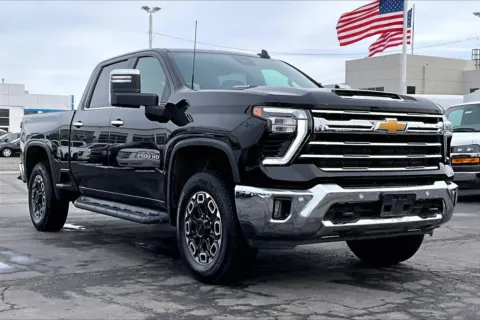 Black 2024 Chevrolet Silverado 2500 HD LTZ for sale in Topeka, KS