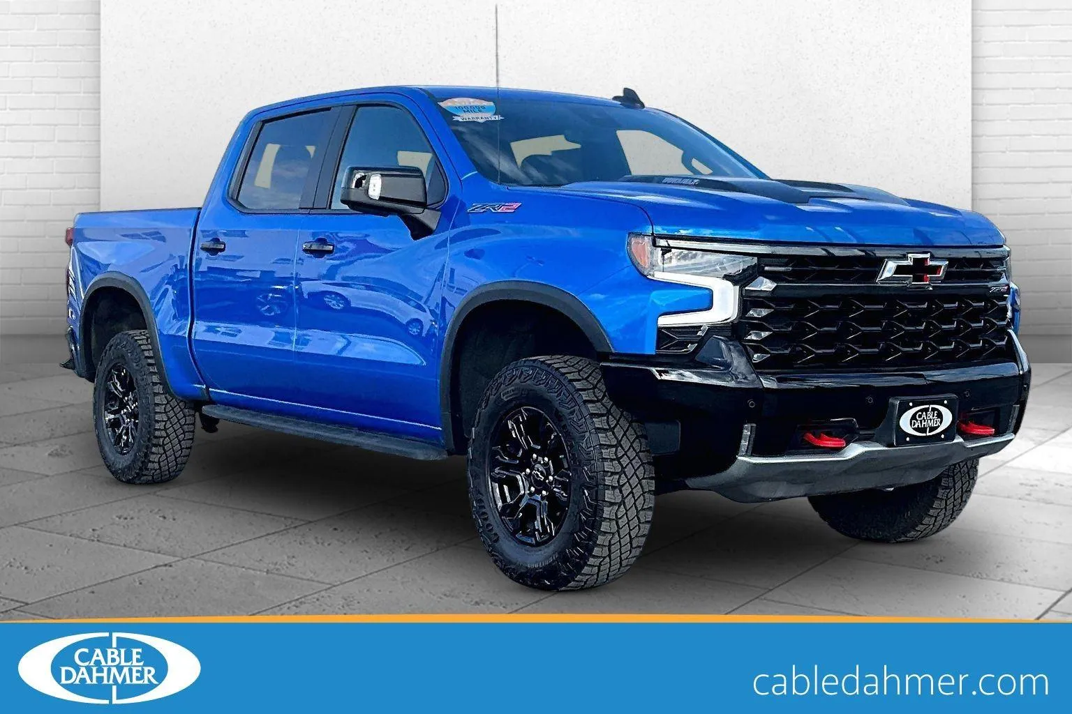 Blue 2025 Chevrolet Silverado 1500 ZR2 for sale in Topeka, KS