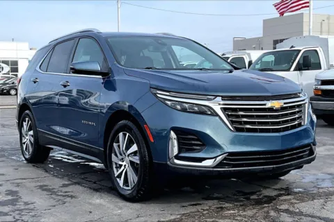 Blue 2024 Chevrolet Equinox Premier for sale in Topeka, KS