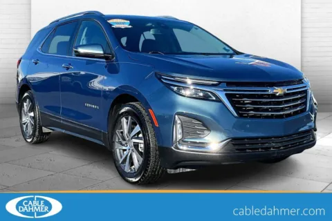 Blue 2024 Chevrolet Equinox Premier for sale in Topeka, KS