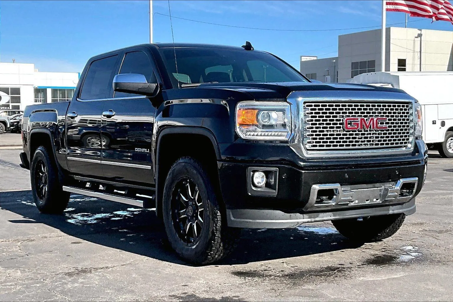 Black 2015 GMC Sierra 1500 Denali for sale in Topeka, KS