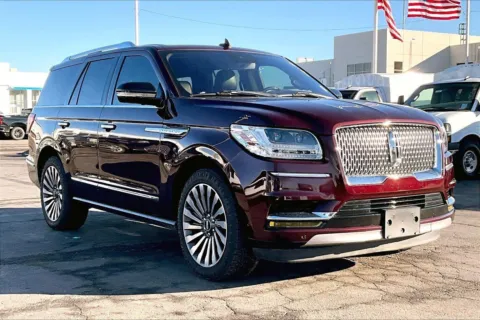 Red 2019 Lincoln Navigator Reserve for sale in Topeka, KS