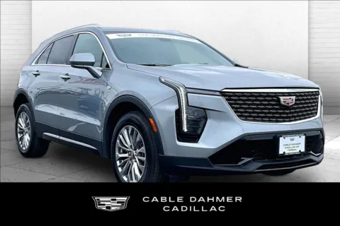 Silver 2024 Cadillac XT4 Premium Luxury for sale in Topeka, KS