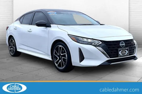 White 2024 Nissan Sentra SR for sale in Topeka, KS