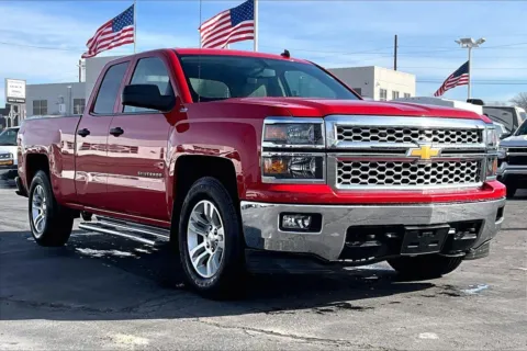 Red 2014 Chevrolet Silverado 1500 LT for sale in Topeka, KS