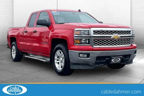 Red 2014 Chevrolet Silverado 1500 LT for sale in Topeka, KS