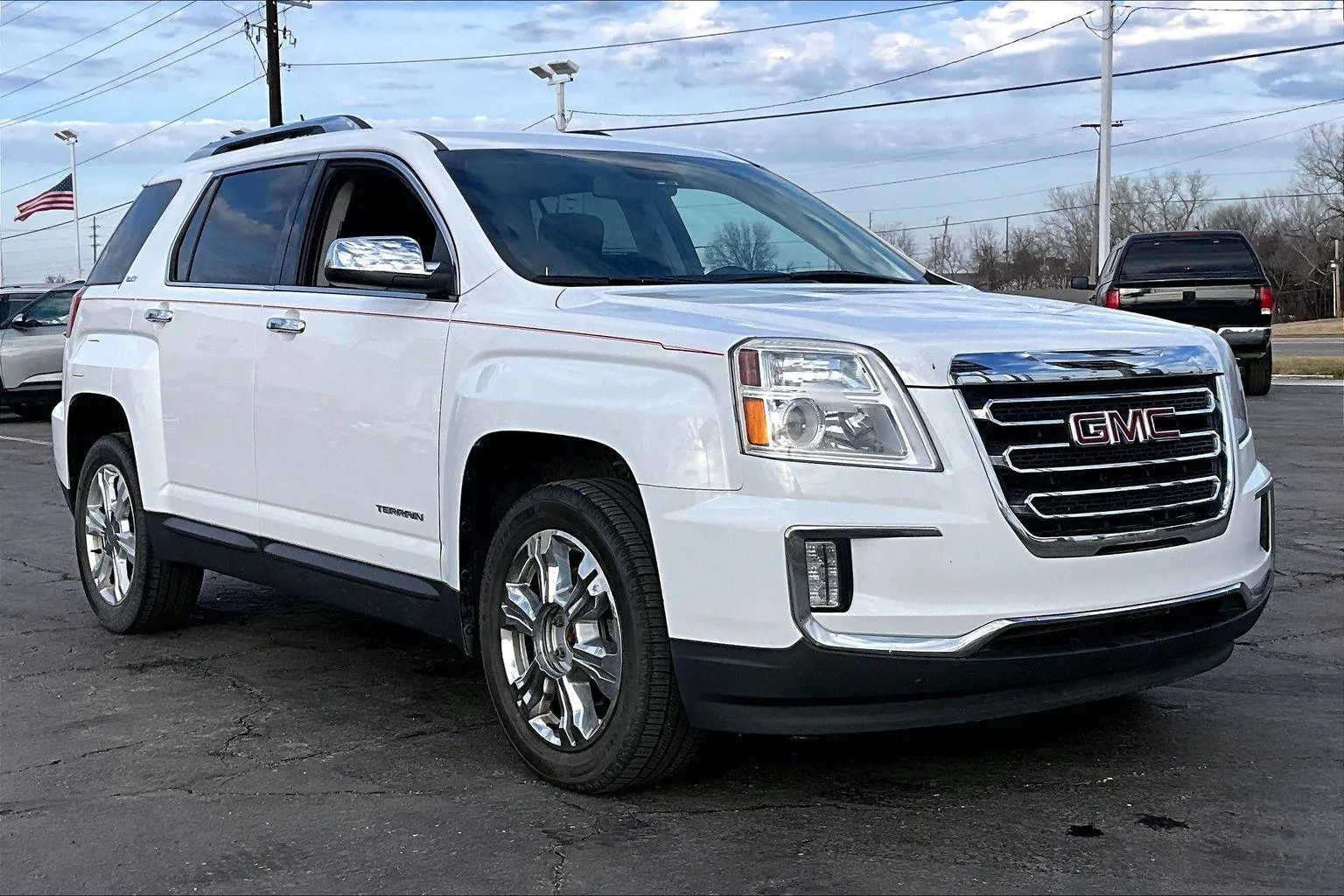 White 2016 GMC Terrain SLT for sale in Topeka, KS