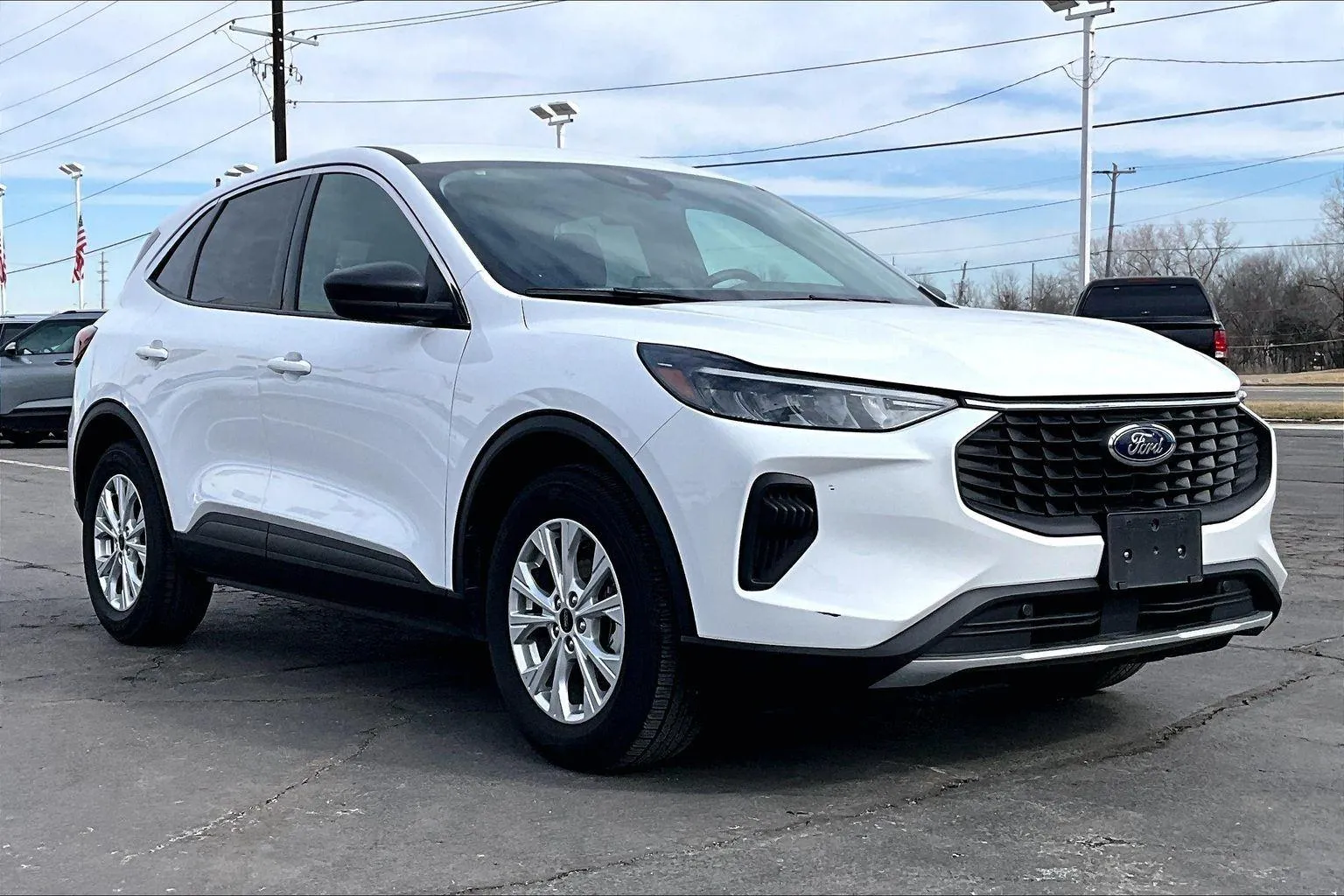 White 2024 Ford Escape Active for sale in Topeka, KS