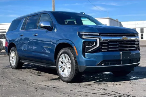 Blue 2025 Chevrolet Suburban Premier for sale in Topeka, KS